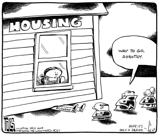 Editorial Cartoon by Tom Toles, Washington Post on Corporate Profits Up