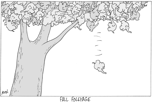 Editorial Cartoon by Tony Auth, Philadelphia Inquirer on Foley Resigns, Seeks Rehab