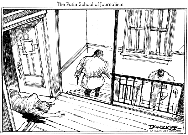 Editorial Cartoon by Jeff Danziger, CWS/CartoonArts Intl. on In Other News