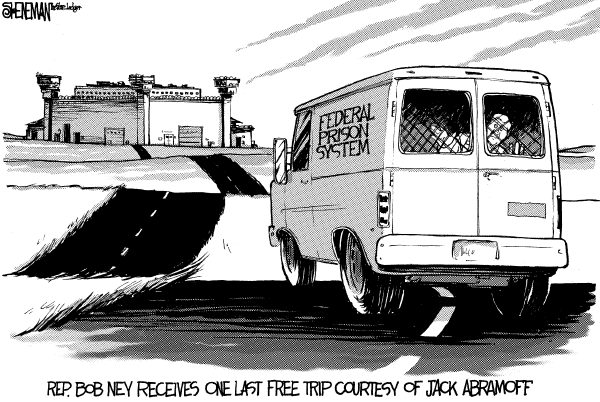 Editorial Cartoon by Drew Sheneman, Newark Star Ledger on In Other News