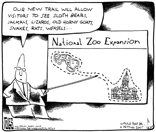 Editorial Cartoon by Tom Toles, Washington Post on In Other News