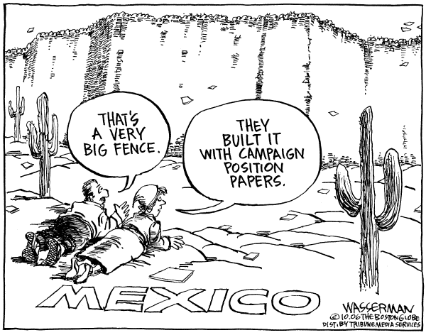 Editorial Cartoon by Dan Wasserman, Boston Globe on In Other News