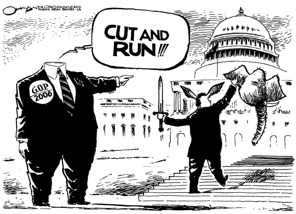 Editorial Cartoon by Jack Ohman, The Oregonian on Democrats Take House and Senate