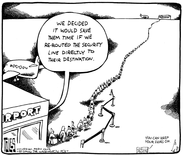 Editorial Cartoon by Tom Toles, Washington Post on In Other News
