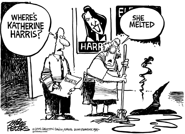 Editorial Cartoon by Mike Peters, Dayton Daily News on In Other News
