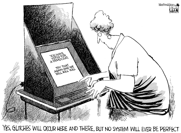 Editorial Cartoon by Don Wright, Palm Beach Post on Voters Made Big Decision