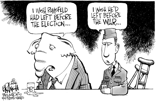 Editorial Cartoon by John Branch, San Antonio Express-News on GOP Accepts Defeat