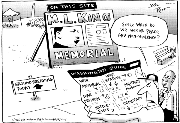 Editorial Cartoon by Mike Peters, Dayton Daily News on In Other News