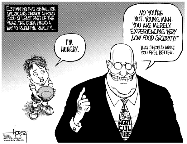 Editorial Cartoon by David Horsey, Seattle Post-Intelligencer on In Other News