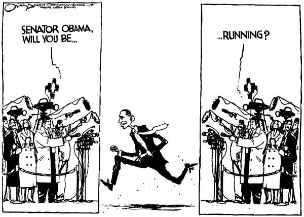 Editorial Cartoon by Jack Ohman, The Oregonian on In Other News
