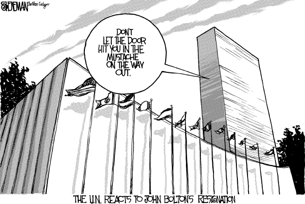 The Comic News: Editorial Cartoon by Drew Sheneman, Newark Star Ledger ...