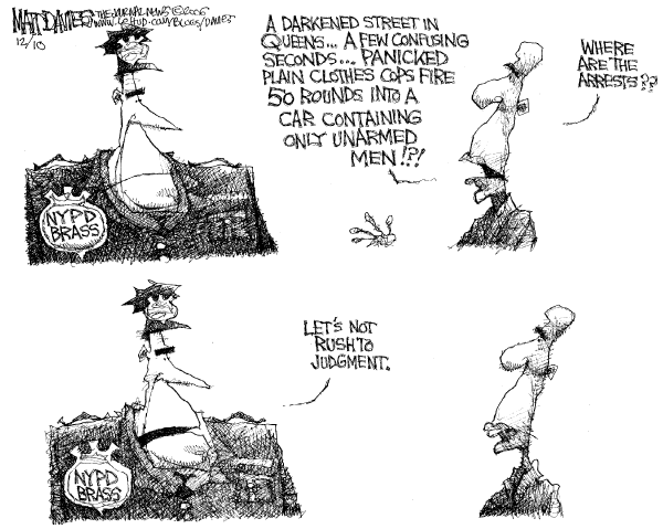 Editorial Cartoon by Matt Davies, Journal News on In Other News