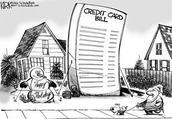 Editorial Cartoon by Kirk Walters, Toledo Blade on Economy Setting Records
