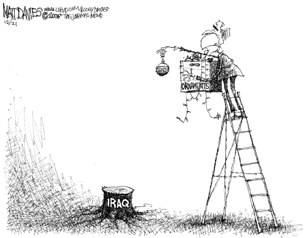 Editorial Cartoon by Matt Davies, Journal News on Humankind to See Major Changes