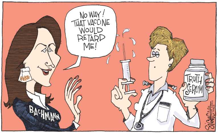 Political/Editorial Cartoon by Signe Wilkinson, Philadelphia Daily News on GOP Presidential Race Tightens
