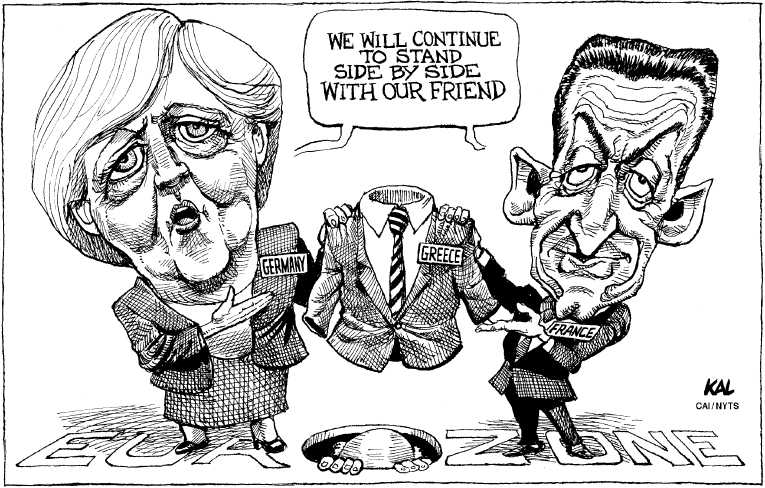 Political/Editorial Cartoon by KAL (Kevin Kallaugher), The Economist, London on In Other News