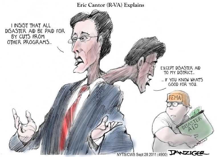 Political/Editorial Cartoon by Jeff Danziger, CWS/CartoonArts Intl. on US Economy Looking Up