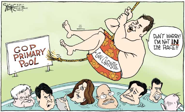 Political/Editorial Cartoon by Signe Wilkinson, Philadelphia Daily News on GOP Defying All Odds