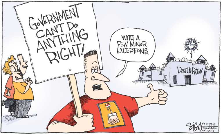 Political/Editorial Cartoon by Signe Wilkinson, Philadelphia Daily News on In Other News