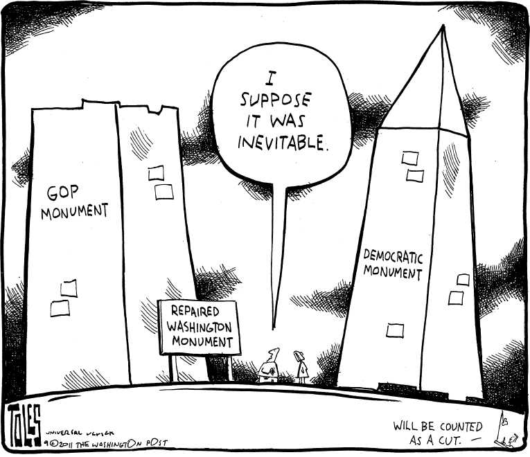 Political/Editorial Cartoon by Tom Toles, Washington Post on In Other News