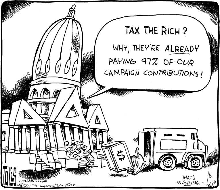 Political/editorial cartoon