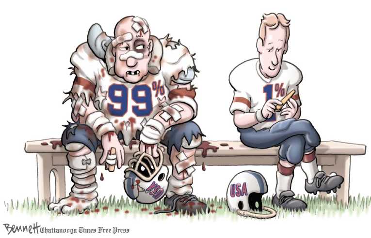 Political/editorial cartoon