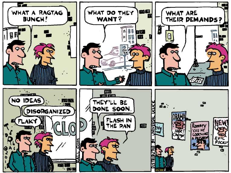 Political/Editorial Cartoon by Ted Rall on In Other News