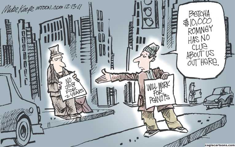 Political/Editorial Cartoon by Mike Keefe, Denver Post on In Other News