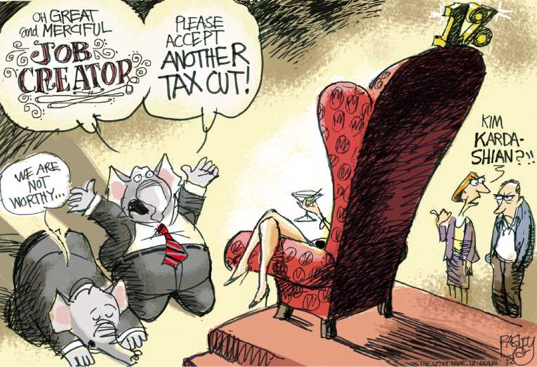 Political/Editorial Cartoon by Pat Bagley, Salt Lake Tribune on In Other News