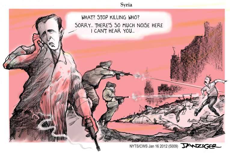 Political/Editorial Cartoon by Jeff Danziger, CWS/CartoonArts Intl. on In Other News