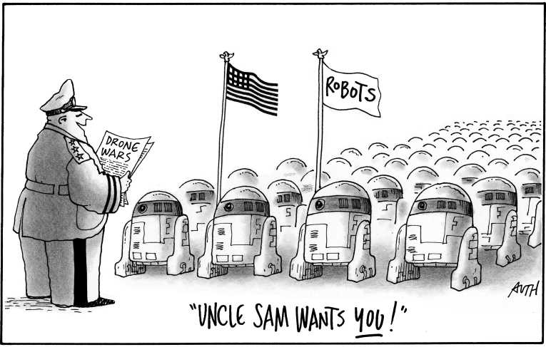 Political/Editorial Cartoon by John Cole, The Times, Scranton, PA on War Against Terror Escalating