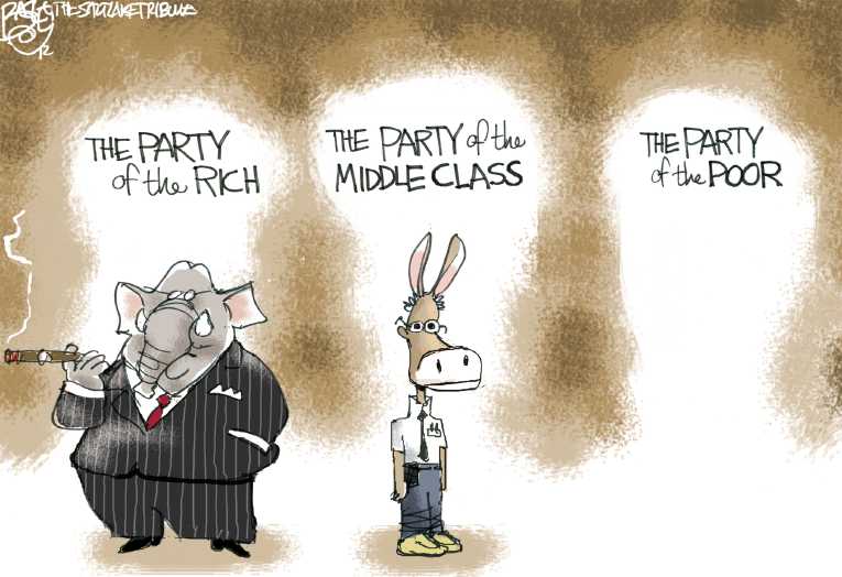 Political/Editorial Cartoon by Pat Bagley, Salt Lake Tribune on In Other News