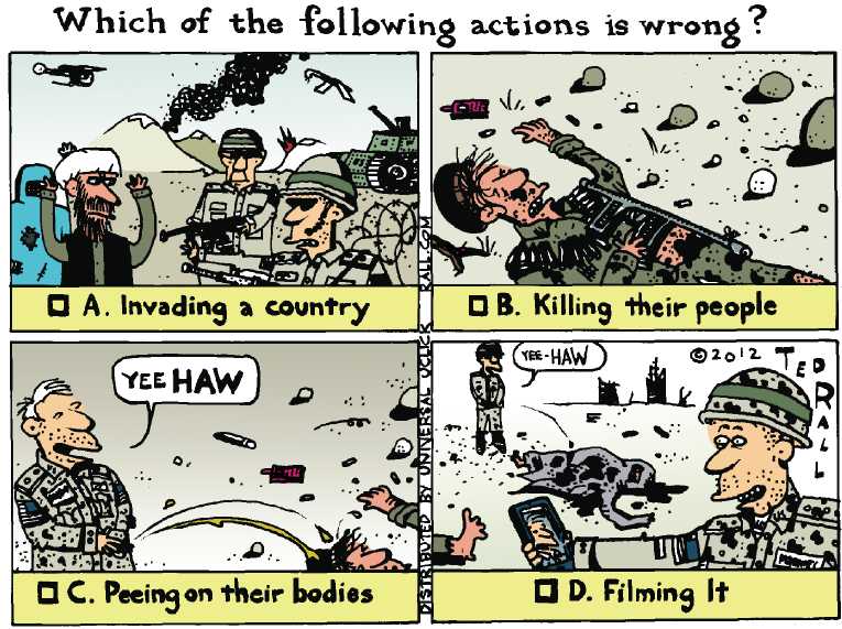 Political/Editorial Cartoon by Ted Rall on In Other News
