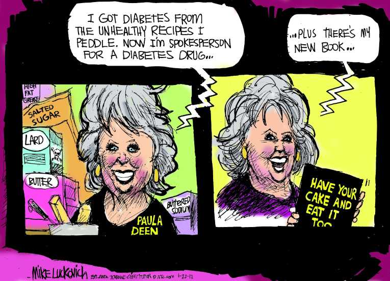 Political/Editorial Cartoon by Mike Luckovich, Atlanta Journal-Constitution on In Other News