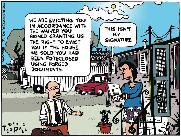 Political/Editorial Cartoon by Ted Rall on Republicans Push for Tax Cuts