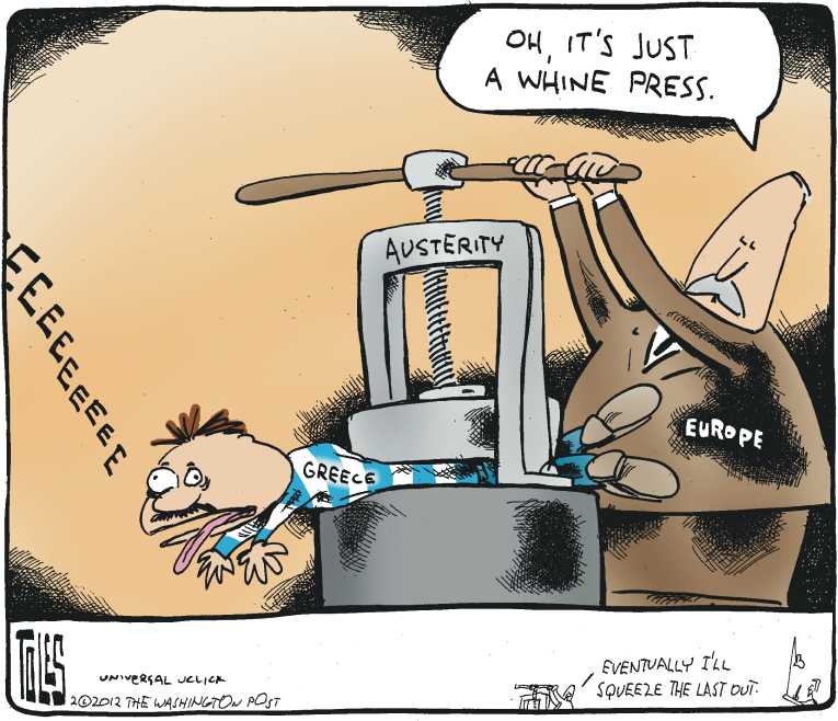 Political/Editorial Cartoon by Tom Toles, Washington Post on In Other News