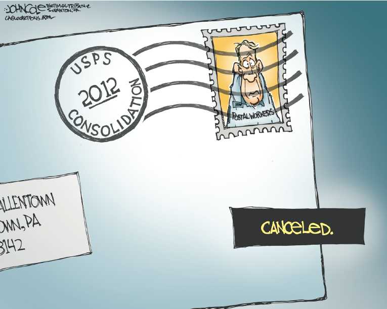 Political/Editorial Cartoon by John Cole, The Times, Scranton, PA on In Other News