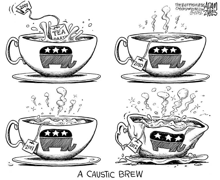Political/Editorial Cartoon by Adam Zyglis, The Buffalo News on Reproductive Rights Battle Escalates