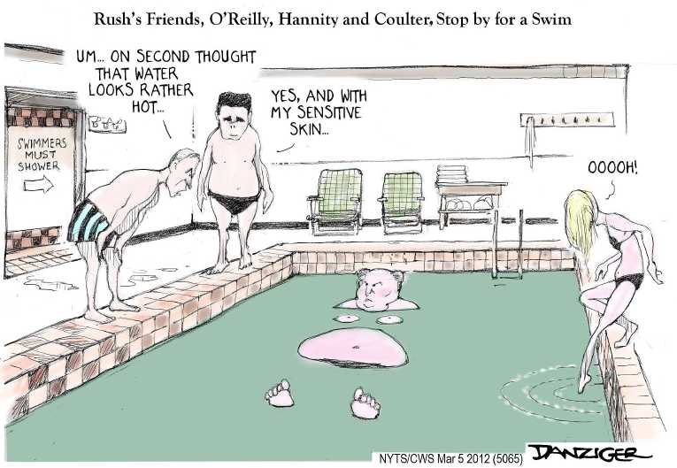 Political/Editorial Cartoon by Jeff Danziger, CWS/CartoonArts Intl. on Party Leader Going For Broke