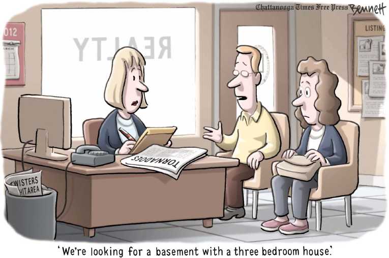 Political/Editorial Cartoon by Clay Bennett, Chattanooga Times Free Press on In Other News