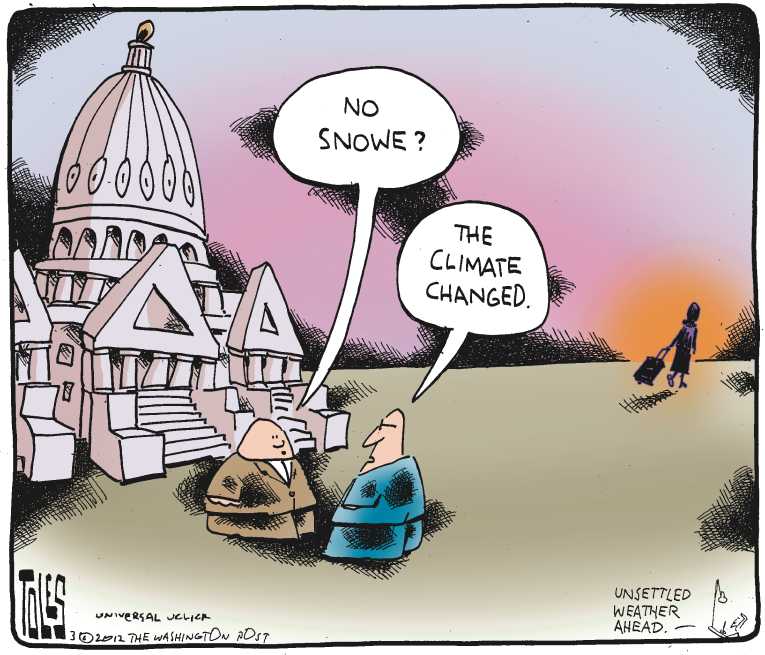 Political/Editorial Cartoon by Tom Toles, Washington Post on In Other News
