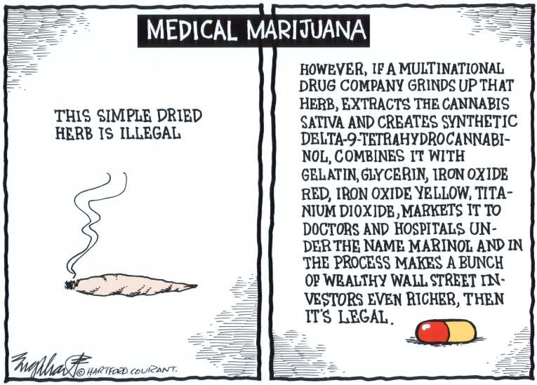 Political/Editorial Cartoon by Bob Englehart, Hartford Courant on In Other News