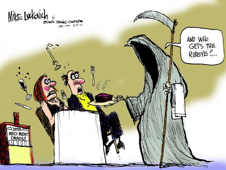 Political/Editorial Cartoon by Mike Luckovich, Atlanta Journal-Constitution on In Other News