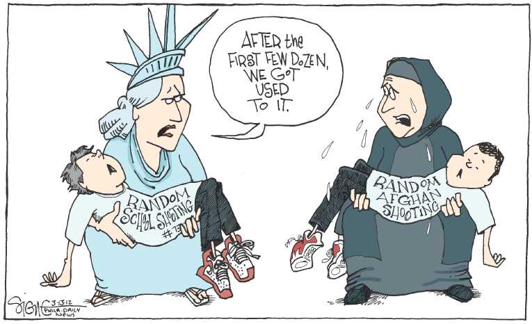 Political/Editorial Cartoon by Signe Wilkinson, Philadelphia Daily News on In Other News