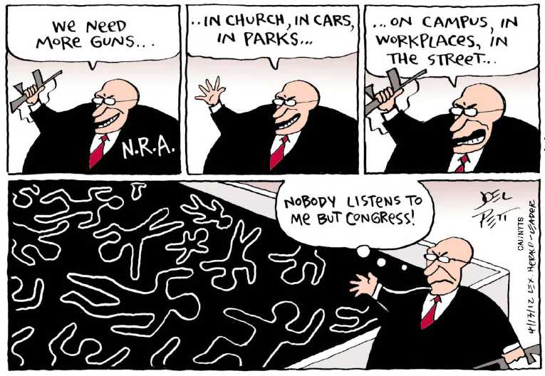 Political/Editorial Cartoon by Joel Pett, Lexington Herald-Leader, CWS/CartoonArts Intl. on In Other News