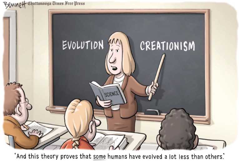 Political/Editorial Cartoon by Clay Bennett, Chattanooga Times Free Press on In Other News