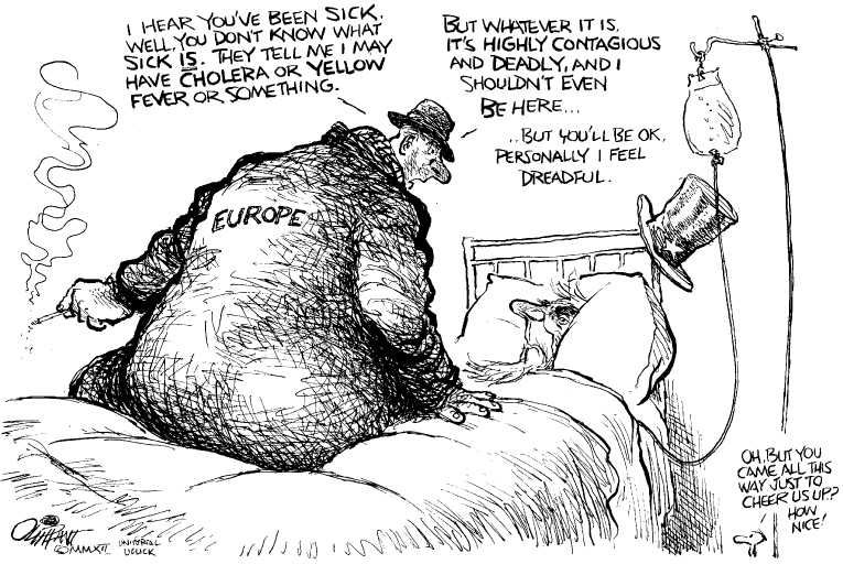 Political/Editorial Cartoon by Pat Oliphant, Universal Press Syndicate on In Other News