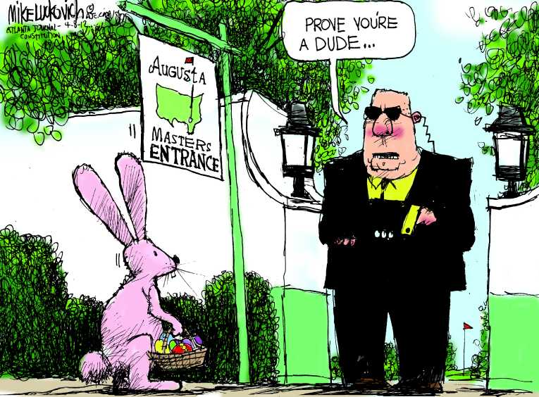 Political/Editorial Cartoon by Mike Luckovich, Atlanta Journal-Constitution on In Other News