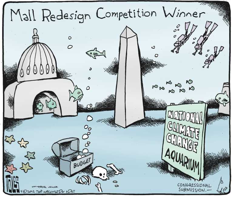 Political/Editorial Cartoon by Tom Toles, Washington Post on In Other News
