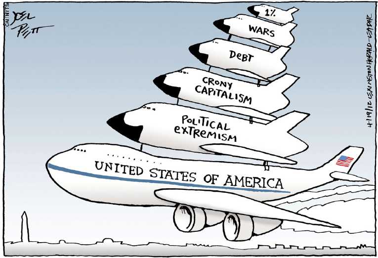 Political/Editorial Cartoon by Joel Pett, Lexington Herald-Leader, CWS/CartoonArts Intl. on In Other News